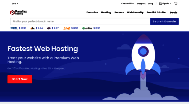 parallaxhosting.com