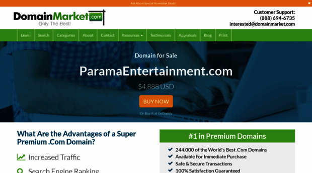 paramaentertainment.com