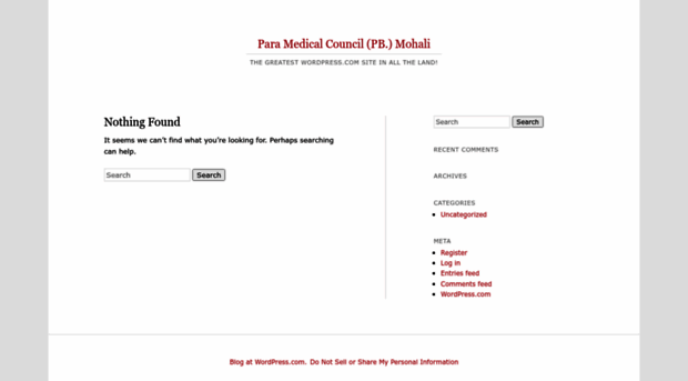 paramedicalcouncilmh.wordpress.com