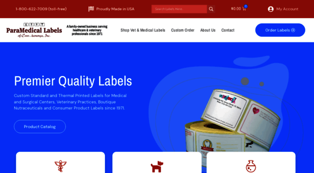 paramedicallabels.com