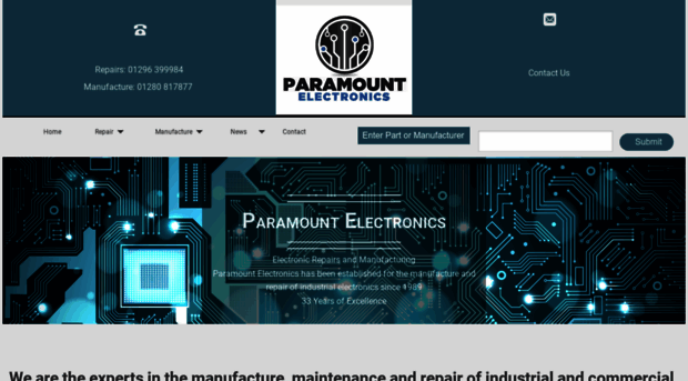 paramountelectronics.co.uk