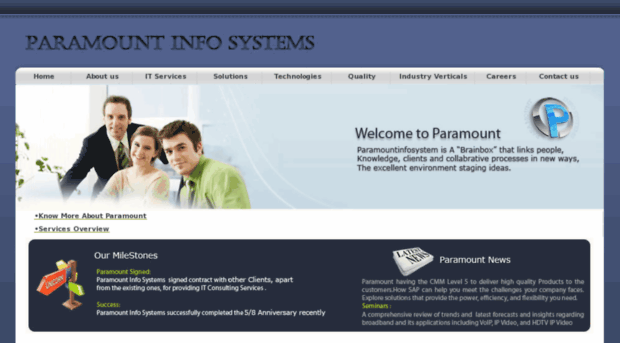paramountinfosystems.com