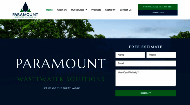 paramountwastewater.com