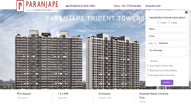 paranjapetridenttowers.pune-contact.in