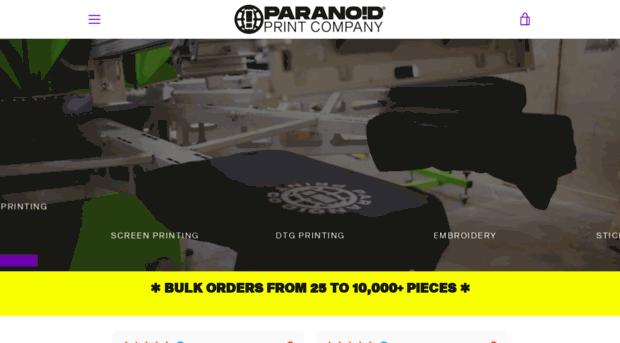 paranoidprintco.com