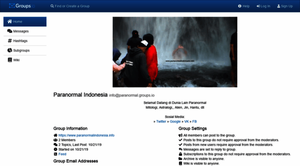 paranormal.groups.io