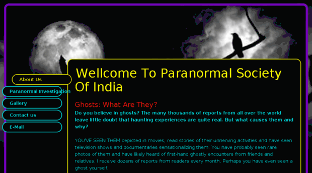 paranormalsocietyofindia.simdif.com