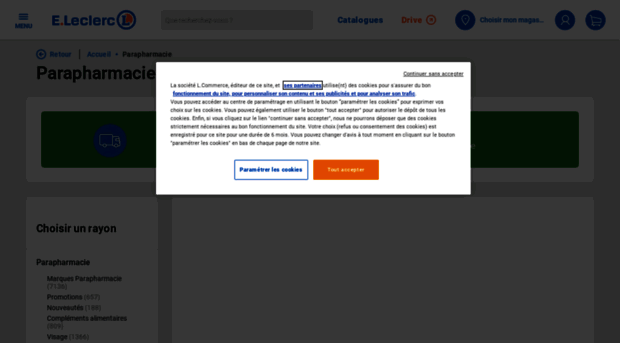 parapharmacie.leclerc