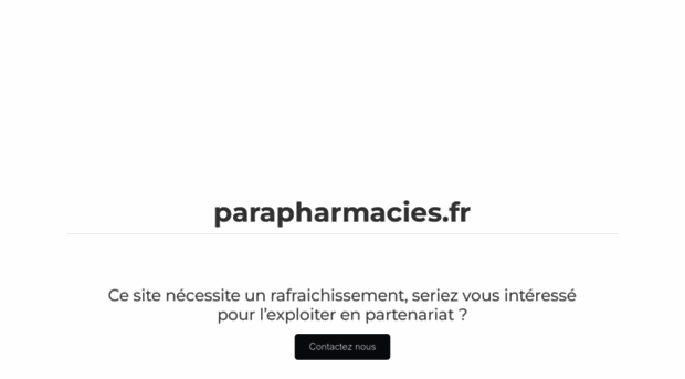 parapharmacies.fr