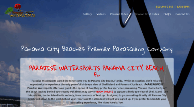 parasailingpanamacitybeach.com