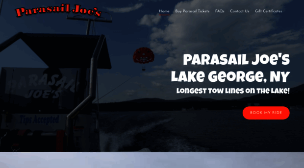 parasailjoes.com