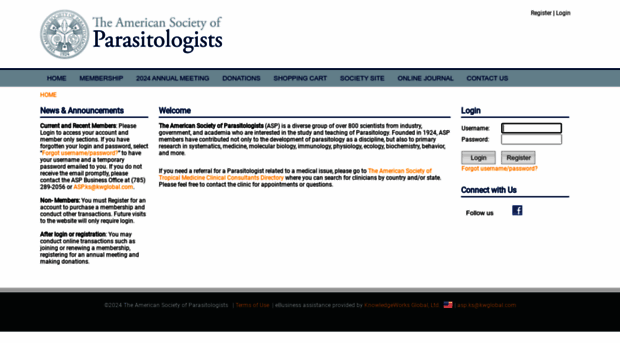 parasitologists.allenpress.com