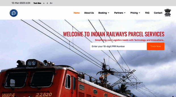 parcel.indianrail.gov.in