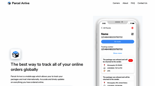 parcelarrive.com
