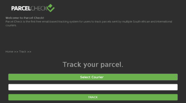 parcelcheck.co.za