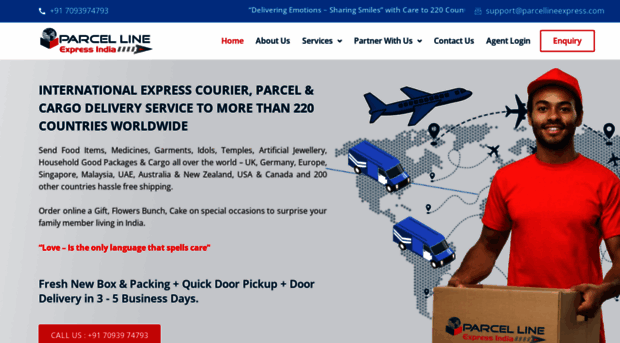 parcellineexpress.com