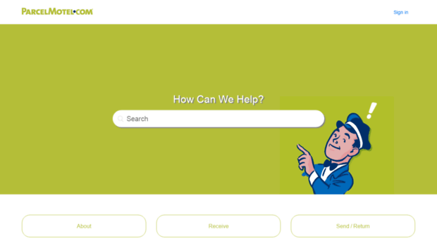 parcelmotel.zendesk.com