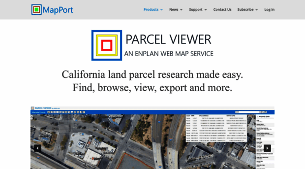 parcelviewer.mapport.com