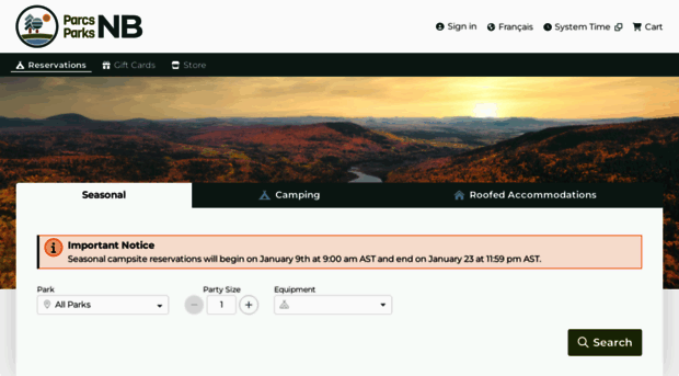 parcsnbparks.ca