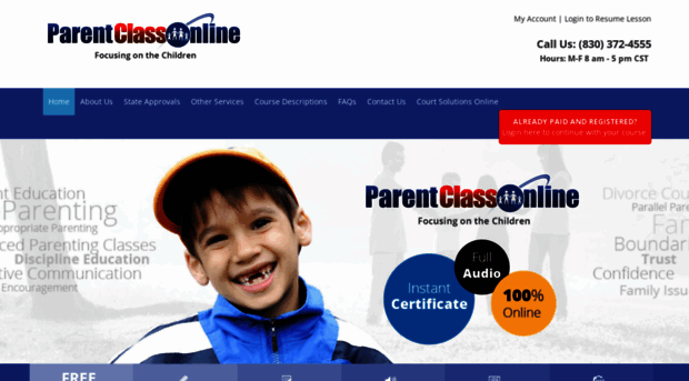 parentclassonline.com