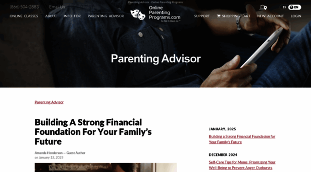 parentingadvisor.onlineparentingprograms.com