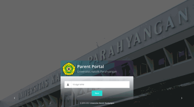 parentportal.unpar.ac.id