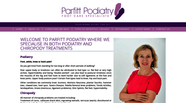 parfittpodiatry.co.uk