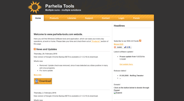 parhelia-tools.com