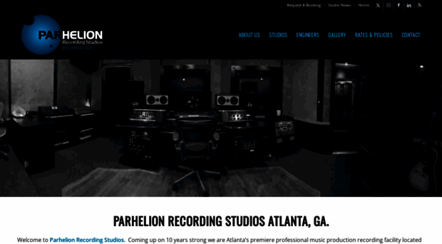 parhelionrecordingstudios.com