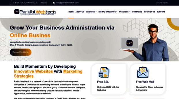 paridhiwebtech.com
