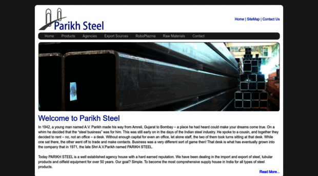 parikhsteel.com