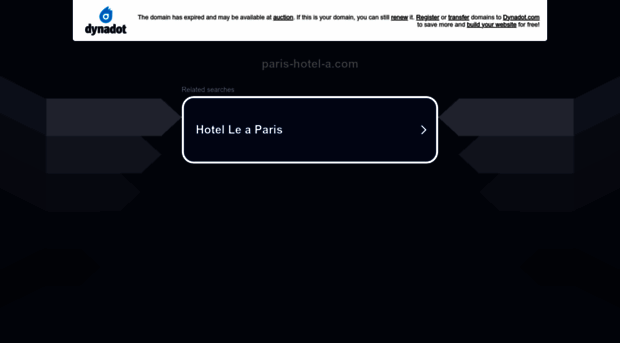 paris-hotel-a.com