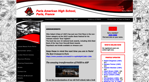 parisamericanhighschool.com