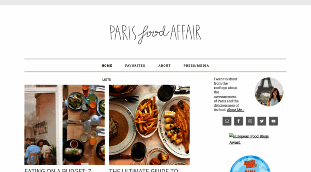 parisfoodaffair.com