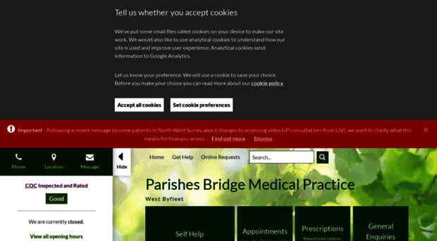 parishesbridgemedicalpractice.nhs.uk