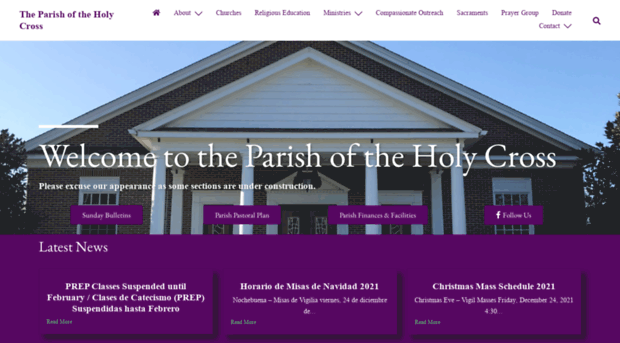 parishholycross.org