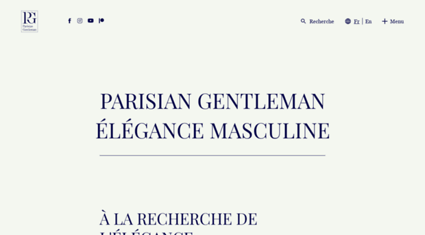 parisiangentleman.fr