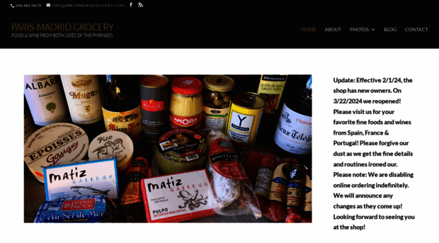 parismadridgrocery.com