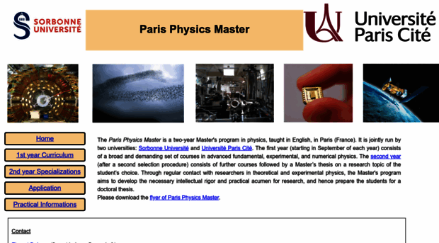 parisphysicsmaster.com