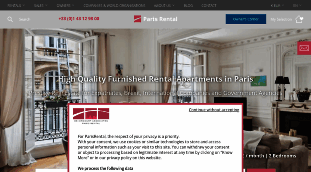 parisrental.com