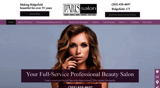 parissalonridgefield.com