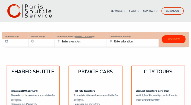 parisshuttleservice.com