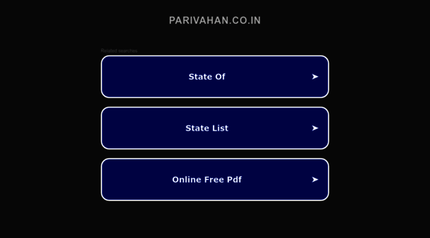 parivahan.co.in