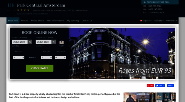 park-hotel-amsterdam.h-rez.com
