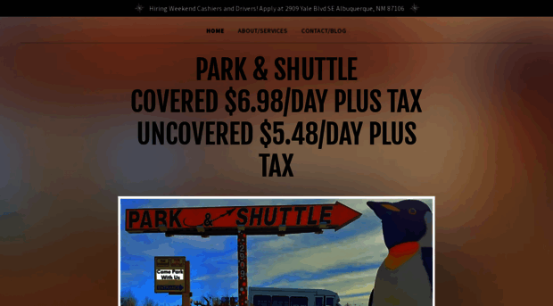 parkandshuttle.com