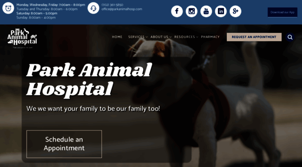 parkanimalhosp.com