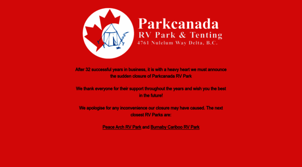 parkcanada.com