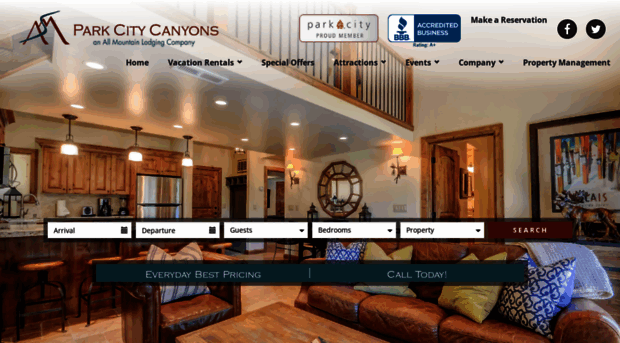 parkcitycanyonslodging.com