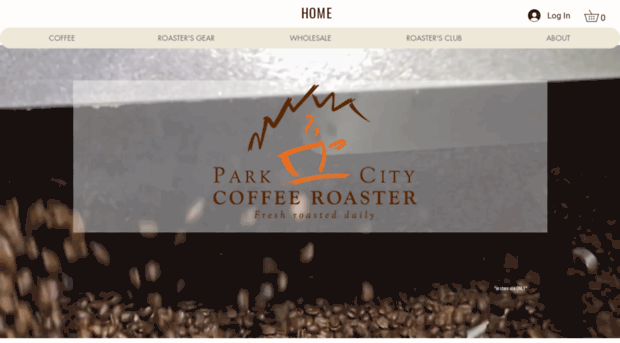 parkcitycoffeeroaster.com