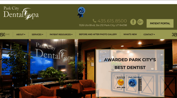 parkcitydentalspa.com